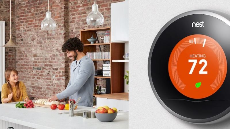 Termostato inteligente Nest de tercera generación (Blanco o Cobre), $197 con el código GGNEST32